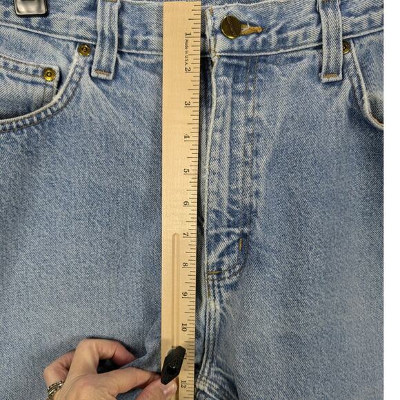 Vintage Carhartt Jeans Mens 36x31 Light Wash Work Pants Distressed Straight READ - Picture 4 of 14